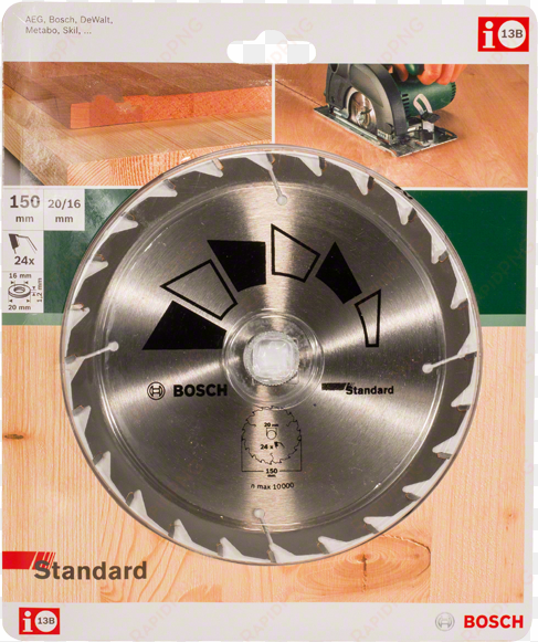 circular saw blade standard - bosch circular saw blade gt wo h 150x20-24