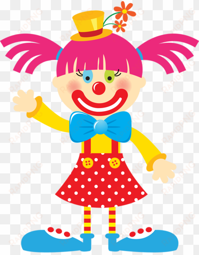 circus theme, circus clown, circus birthday, circus - girl clown clipart