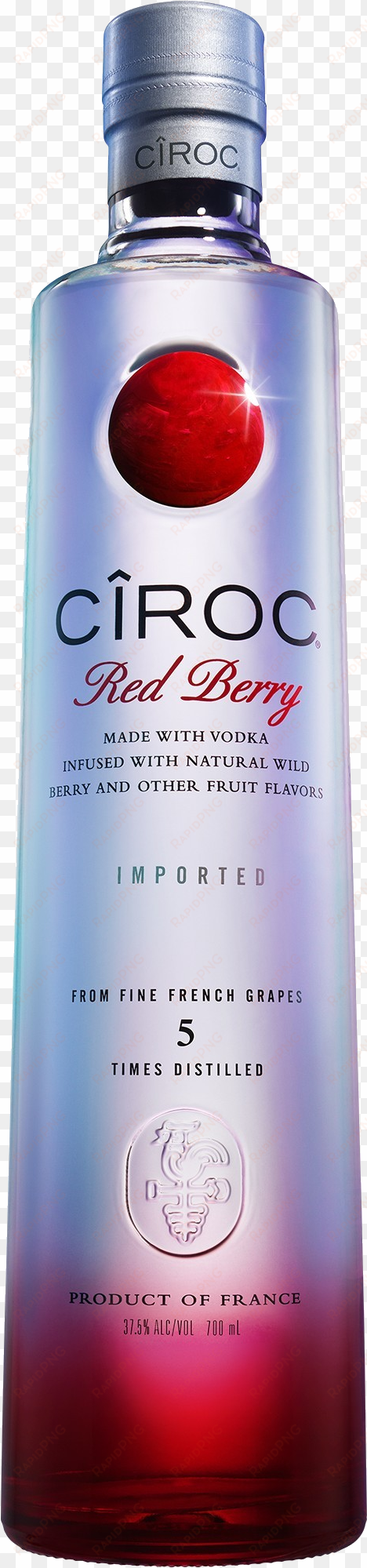 ciroc bottle png - vodka ciroc red berry