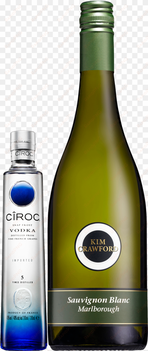 ciroc & kim crawford vodka and sauvignon blanc bundle - kim crawford sauvignon blanc 2017 png