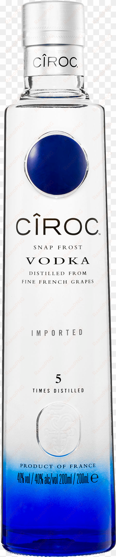 cîroc vodka 200ml - ciroc