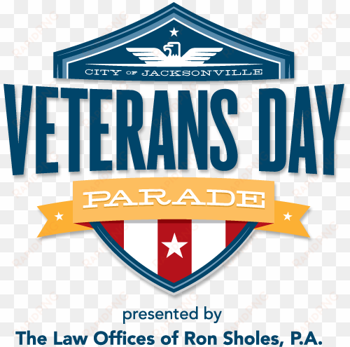 city of jacksonville veterans day parade - veterans day parade logo