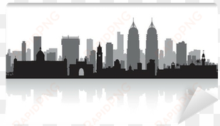 cityscape silhouette png download - mumbai city skyline vector