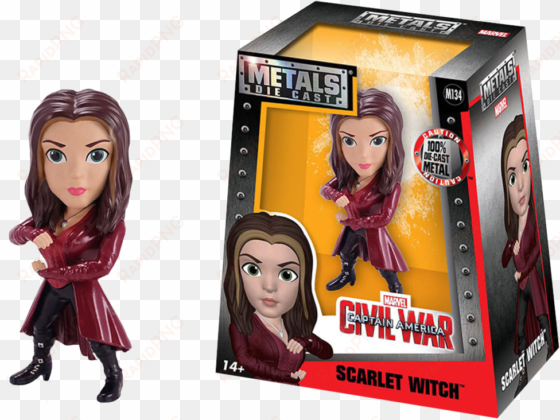 civil war - metals die cast scarlet witch