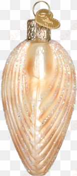 Clam Shell Ornament - Bassett Hound Glass Ornament By Old World Christmas transparent png image