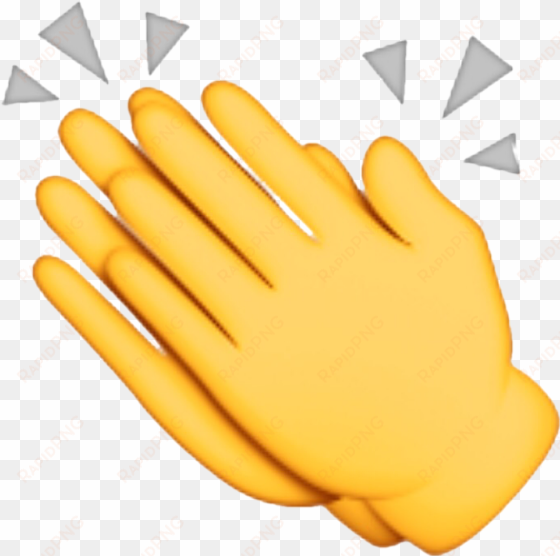 clapping emoji png - emoji hands clapping