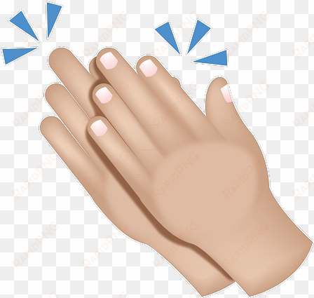 clapping hands emoticon - aplauso png