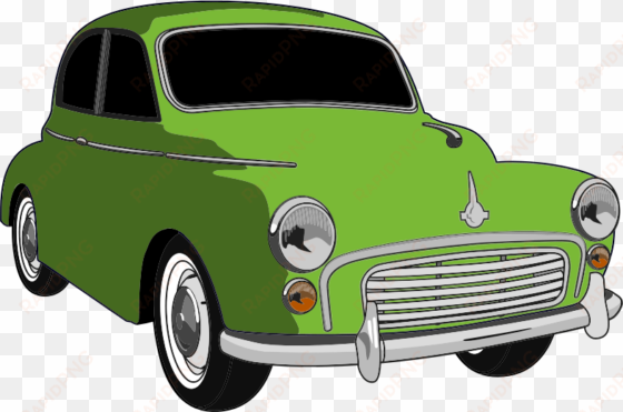 classic green car png library library - classic car clipart