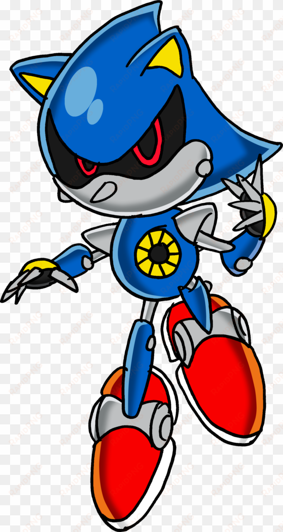 classic metal sonic - sonic metal sonic png