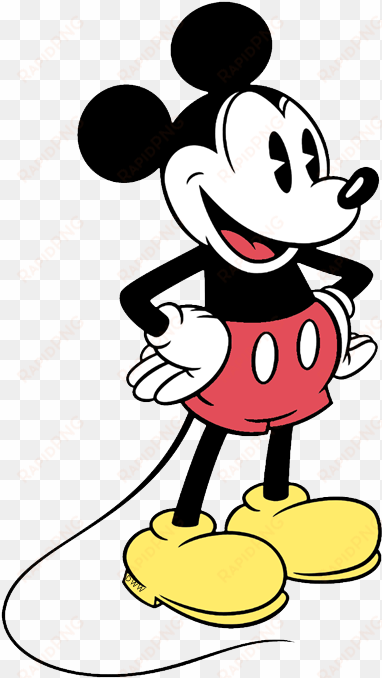 Classic Mickey Mouse Clipart - Classic Mickey Mouse Png transparent png image