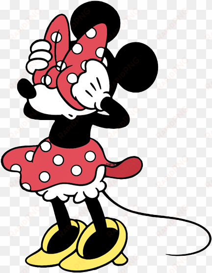 Classic Minnie Mouse Clip Art - Disney Minnie Mouse Classic transparent png image
