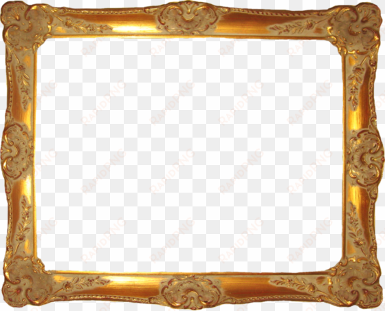 Classic Mirror Frame, Mirror Photo Frame, Colored Mirror - Elegant Wooden Frame Png transparent png image