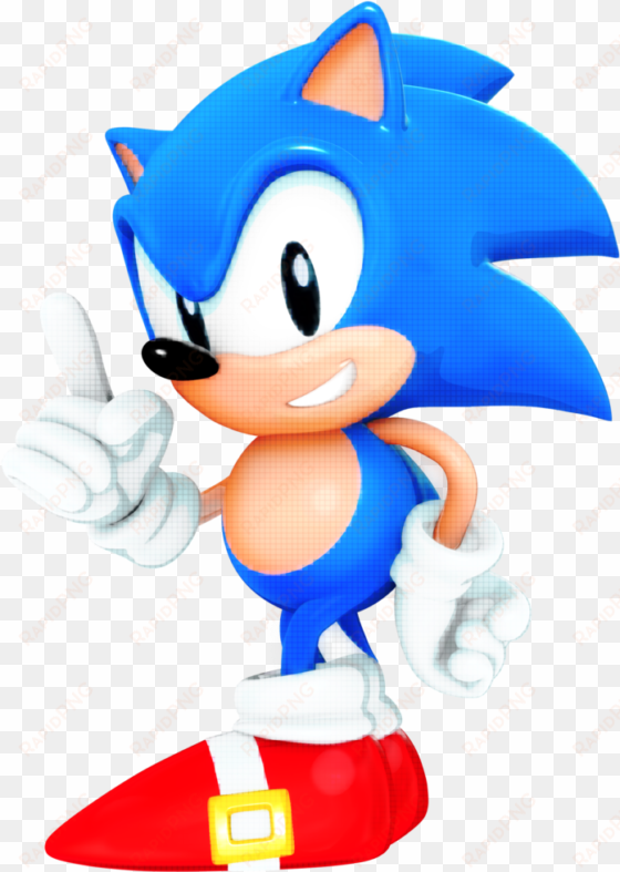 Classic Pixel Sonic The Hedgehog Png transparent png image
