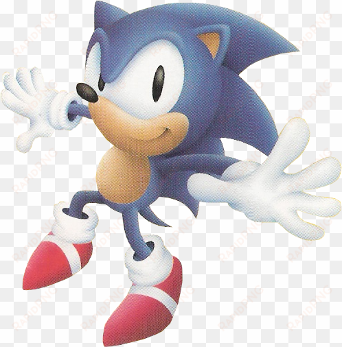 classic sonic blue arms