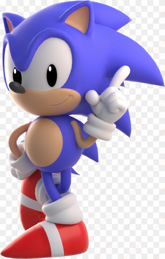 Classic Sonic - Classic Sonic Png transparent png image