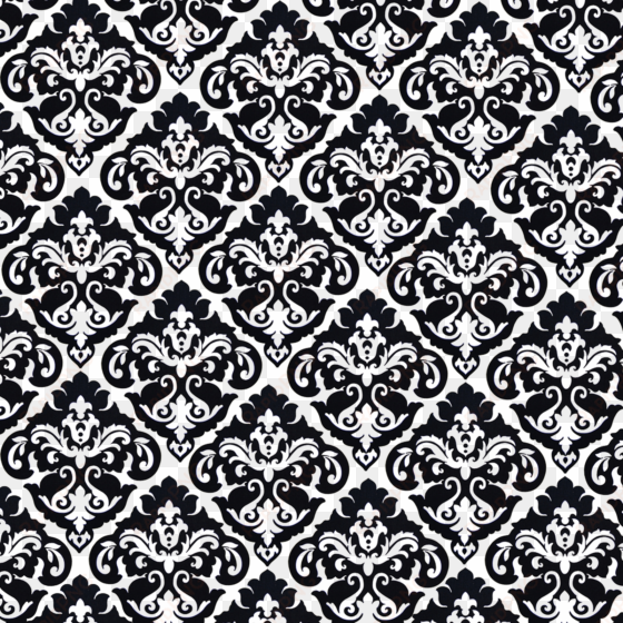 classic vector damask vector free stock - black and white vintage design background