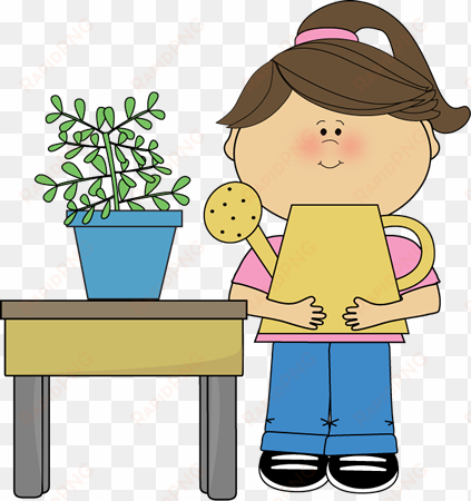 classroom plant helper clip art - plant helper clipart