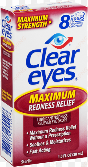 clear eyes lubricant/redness reliever eye drops maximum - clear eyes maximum strength redness relief eye drops,