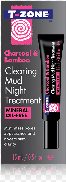 clearing mud - t-zone charcoal & bamboo nose pore strips 12s