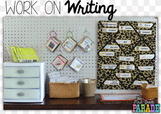 clearly it was time for a writing center overhaul - writing center first grade