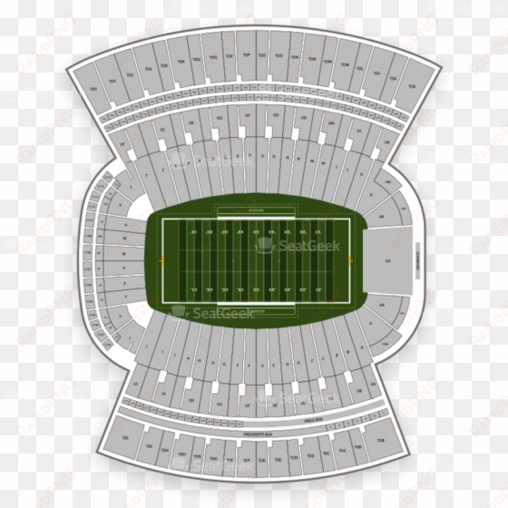 Clemson Tigers Football Seating Chart - American Football transparent png image