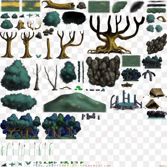 click for full sized image forest objects - objects in a forest