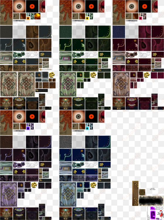 click for full sized image ganondorf - ganondorf melee textures