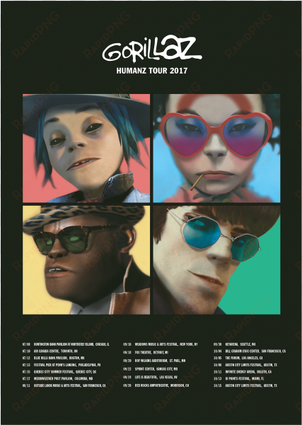 click for larger image - humanz (cd)