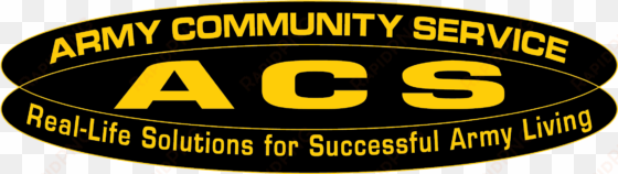 click here to download logos - army community service logo
