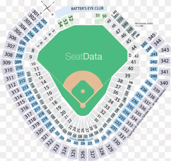 click section to see the view - baseball field