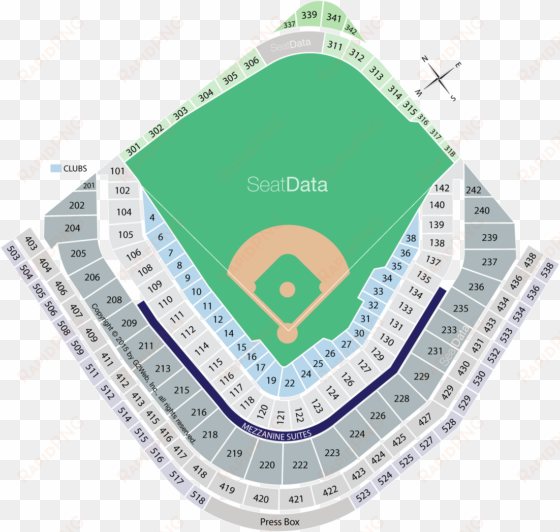 click section to see the view - wrigley field seating chart