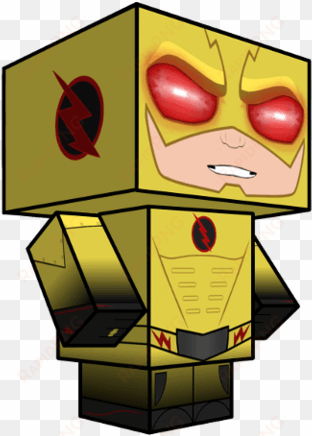 click to see printable version of reverse flash paper - cubeecraft