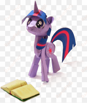 click to see printable version of twilight sparkle - my little pony paper replika