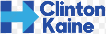 clinton kaine logo - slim center