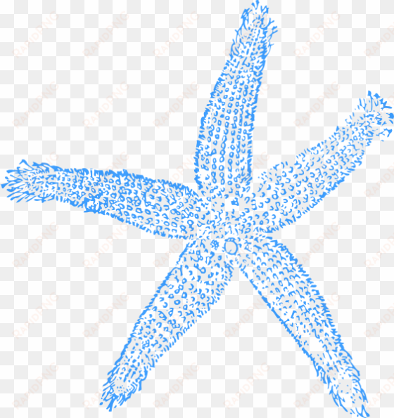 clip art at clker com vector online - blue starfish clip art