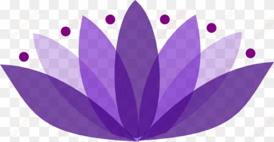 clip art at clker com vector online - purple lotus flower png