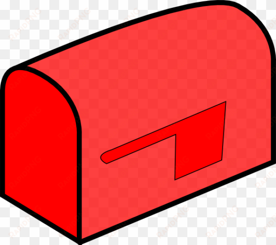 clip art at clker com vector online - red mailbox clipart