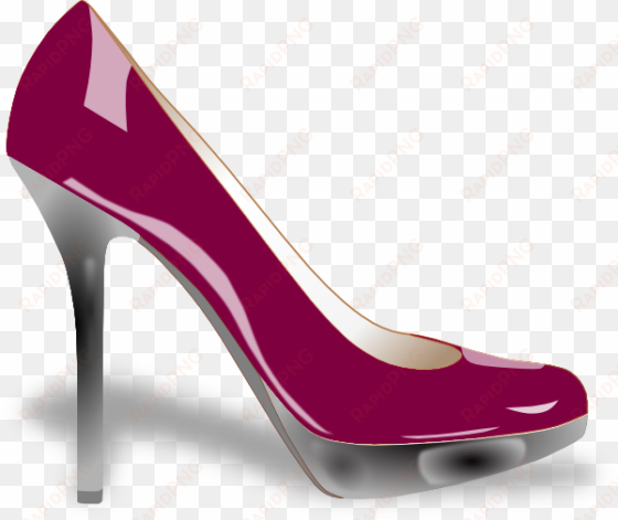 clip art at clker com vector online - women shoes with transparent background