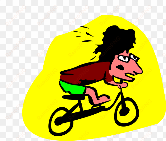 clip art biker boy