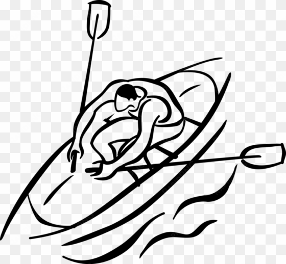 Clip Art Free Rowboat Or Row Boat With Oars - Rowing transparent png image