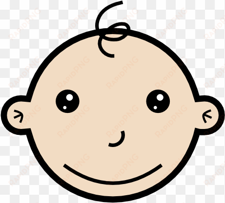 clip art freeuse library baby head clipart - small clipart