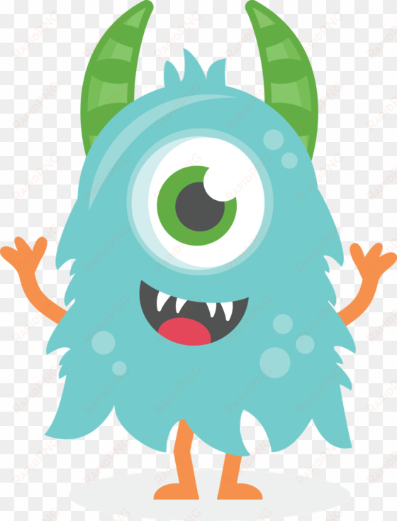 Clip Art Images - Cute Monster Clipart transparent png image