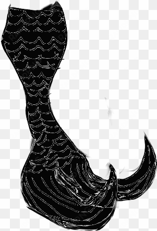 clip art stock png by cookiebaby on deviantart - black mermaid tail png