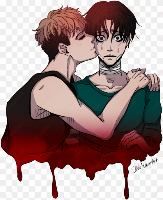 clip art transparent - killing stalking fanart