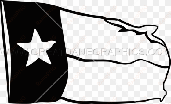 clip art transparent library flag production ready - texas flag black and white clipart
