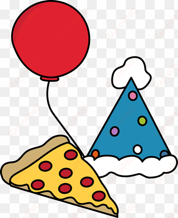 clip art transparent stock party clip art image - pizza party png clipart