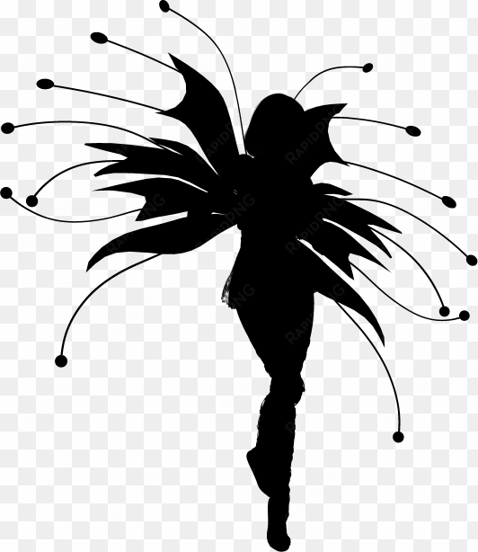 clip arts related to - fairy silhouette png transparent