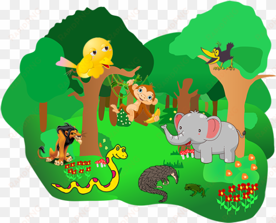 clip download jungle story frames illustrations hd - short story