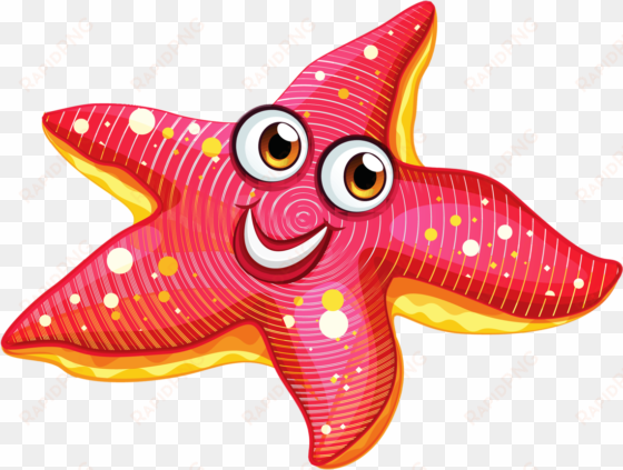 clip free download kawaii clipart starfish - sea star cartoon png