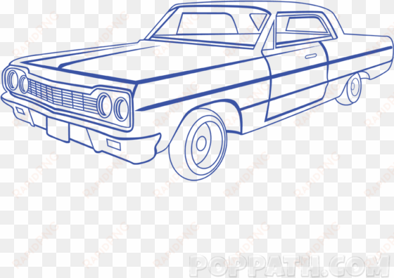 clip free library fast drawing classic car - graphics